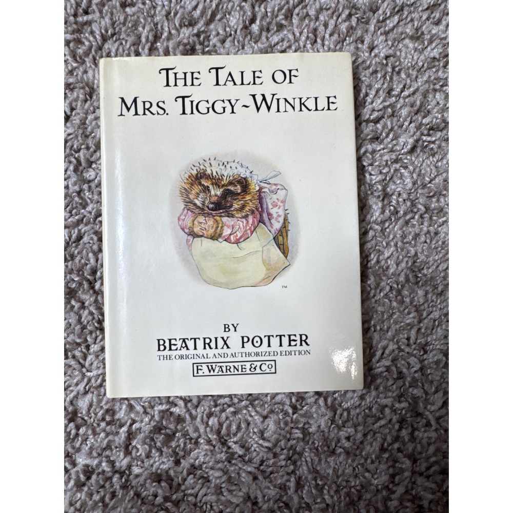 Beatrix Potter Vintage Book Lot F Warne Co Tales #6, #8, #20 and #21 - Picture 5 of 5